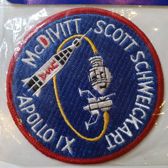 New Vintage Apollo IX Patch Official Space Camp Gear McDivitt Scott Schweickart - Picture 6 of 8